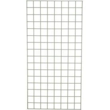 Global Equipment Global Industrial„¢ Wire Grid Panel 36" x 18" Poly-Green 933CP22GZ